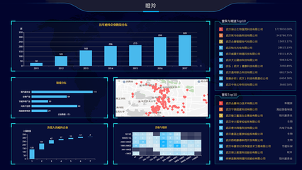 2018年7月东湖高新区创新创业大数据全景展示